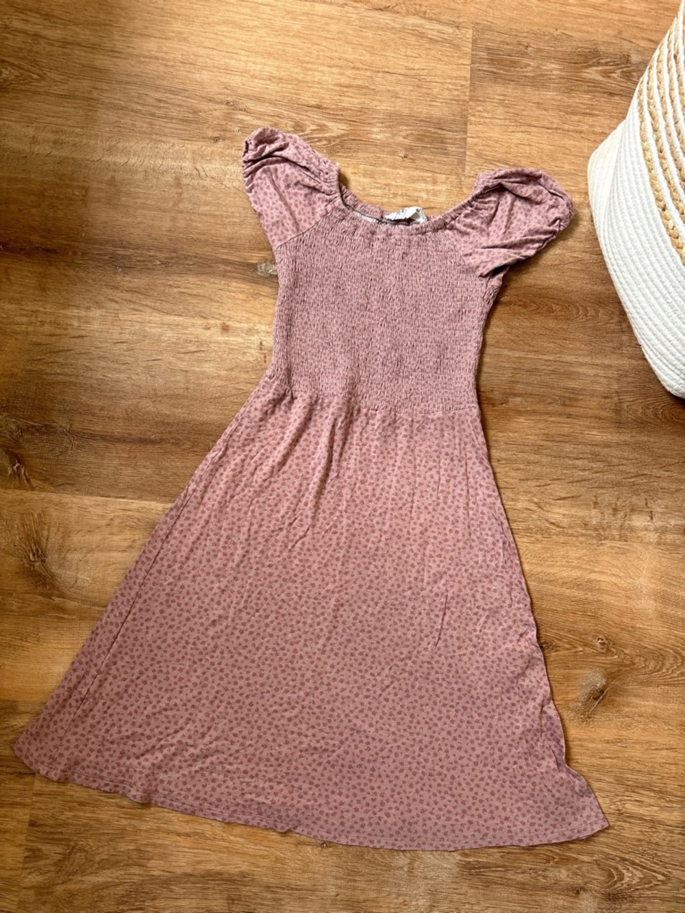 Smocked Waist Womens size small dress